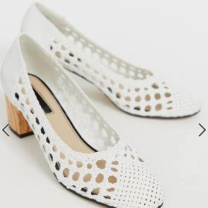 Woven Heeled Shoes,